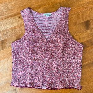 American Eagle Floral Tank Top - size M